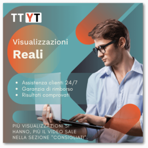 TTYT Visualizzazioni Reali da YouTube ADS In-Feed